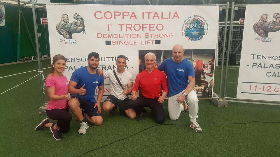 Coppa Italia Single Lift WDFPF e Serge Nubret International IBFF