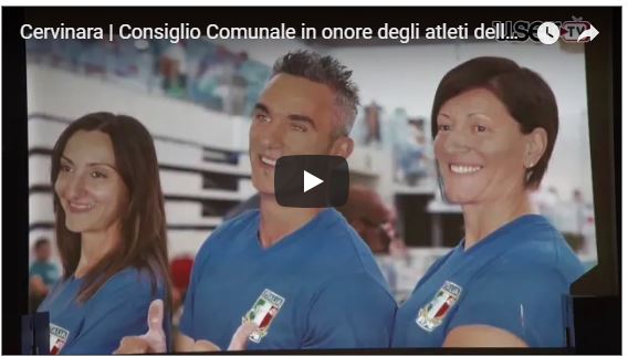 Cervinara | Consiglio Comunale in onore degli atleti della Natural dopo i brillanti risultati al Mondiale di Pesistica