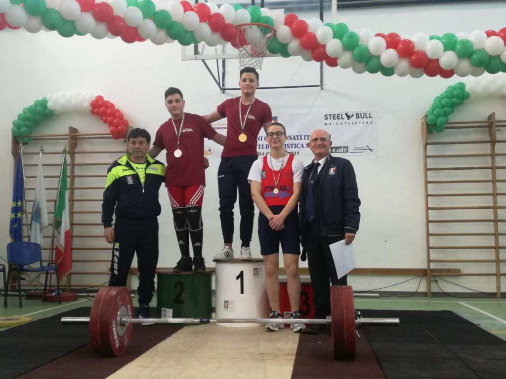 Cervinara. Campionati di pesistica: la Natural protagonista.